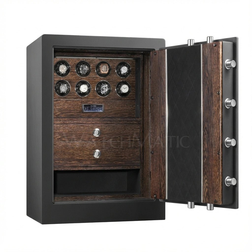 WatchMatic Titan Vault Series – Watch Winder Safe Box - WatchMatic